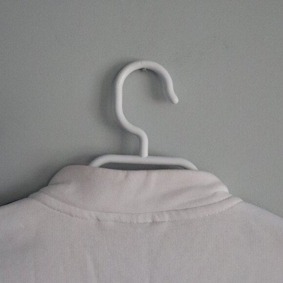 Puma Womens White Sz M Amplified Comfy Full Zip Casual Outdoor Track Jacket - Picture 7 of 12